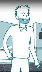 Illustration Promeneur du Net